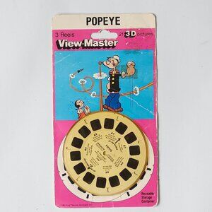 VINTAGE VIEW MASTER POPEYE BNIP Sealed 1962 King Features Syndicate Inc.